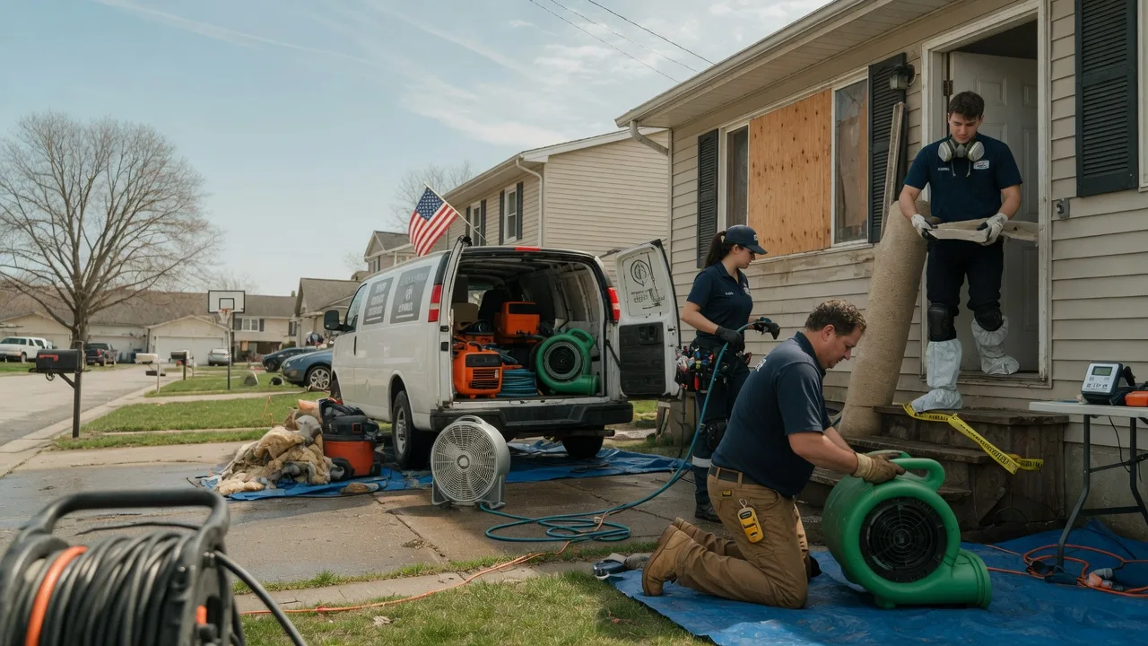 Water Damage Restoration in Circle Pines, MN near me